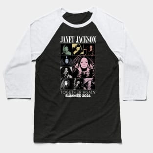 Janet Jackson Together Again Summer 2024 Baseball T-Shirt